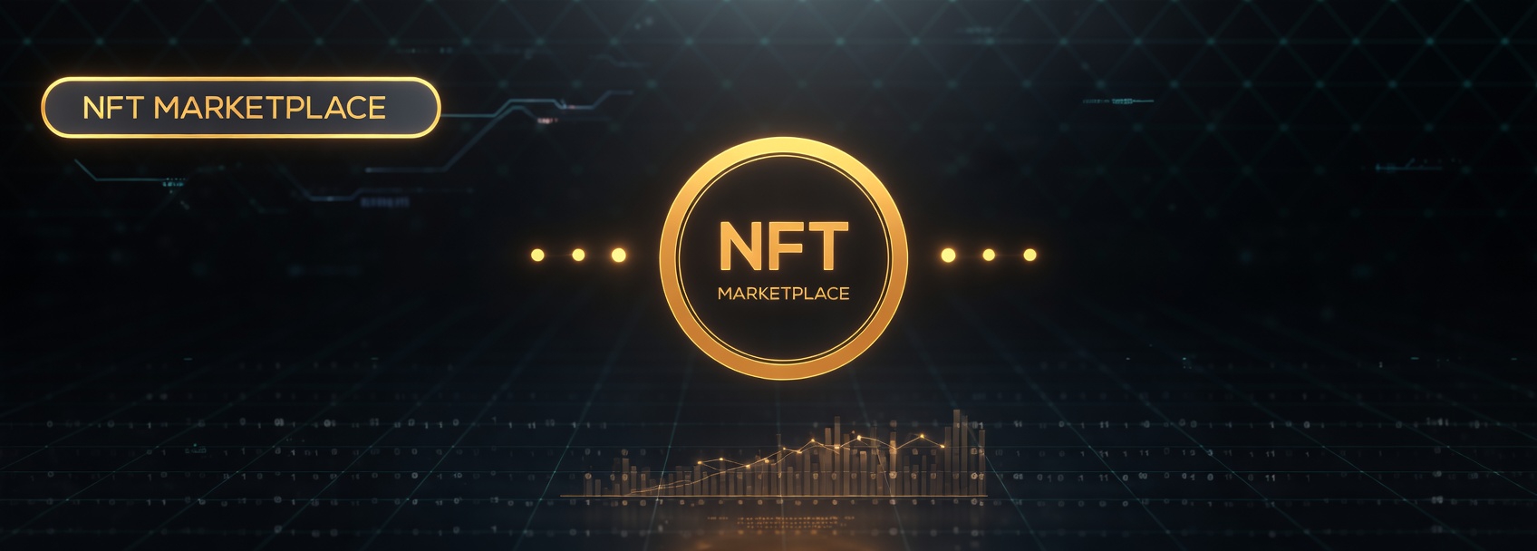 NFT Marketplace header artwork